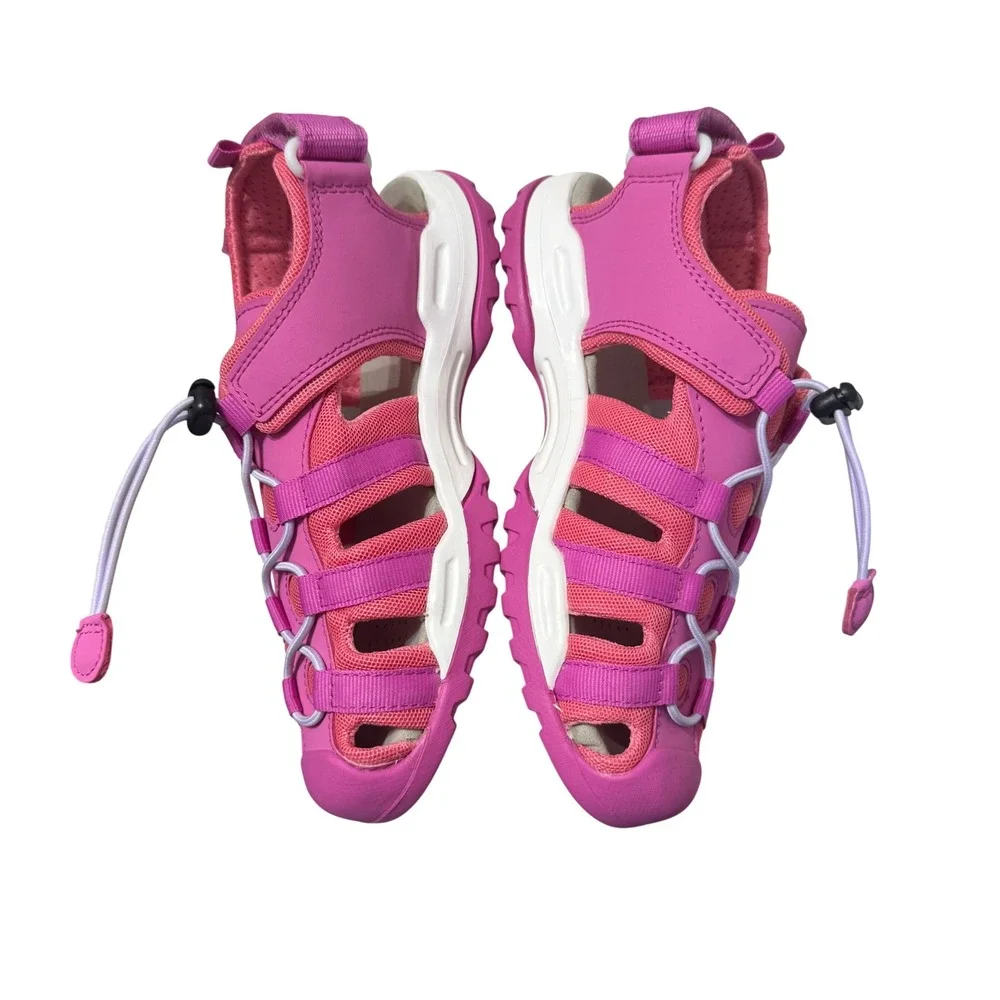 Geox Sandals Girls 3 Pink Water Friendly Breathable Closed Toe Sporty New